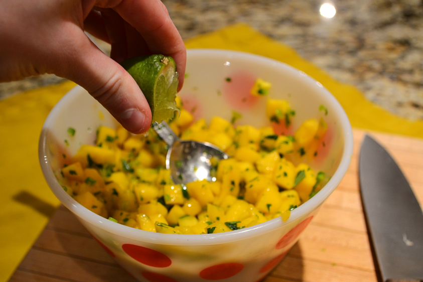 mango salsa lime