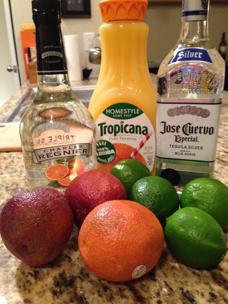 Blood Orange Margarita Ingredients