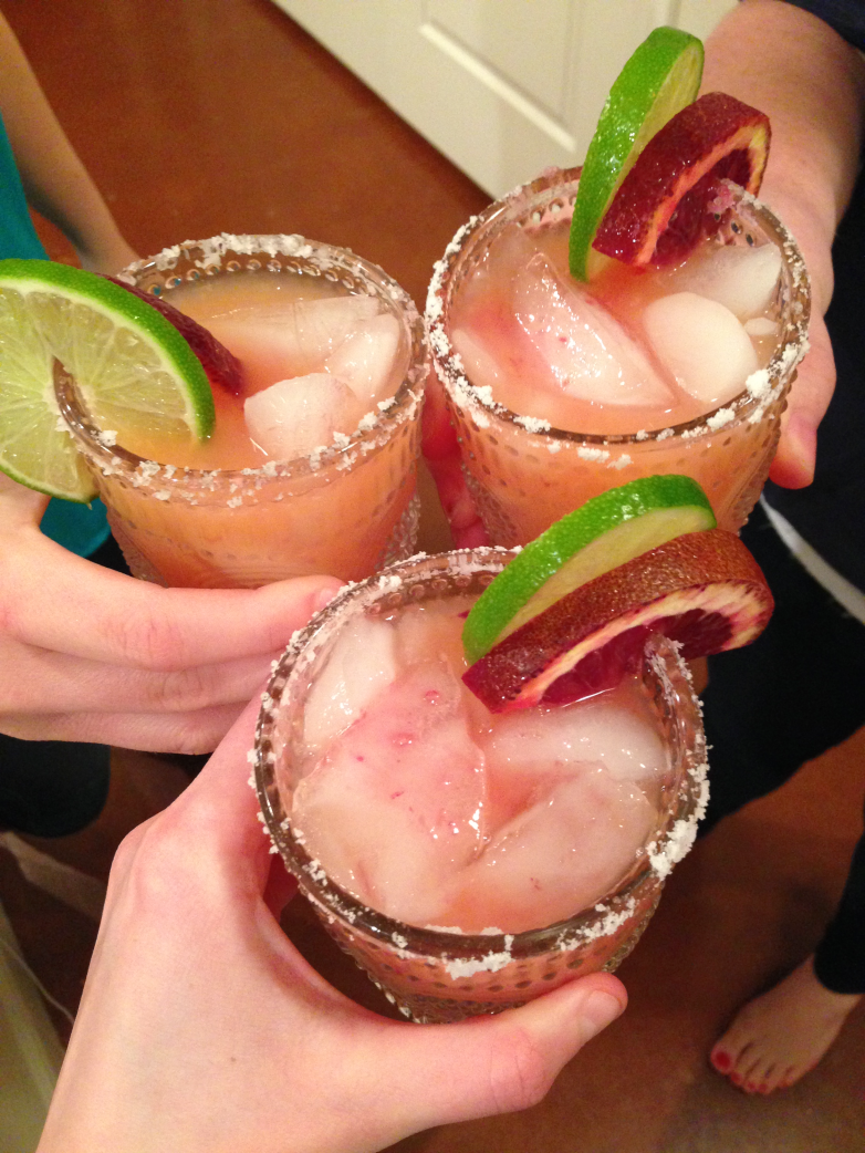 Blood Orange Margaritas from Bunny Baubles Cheers