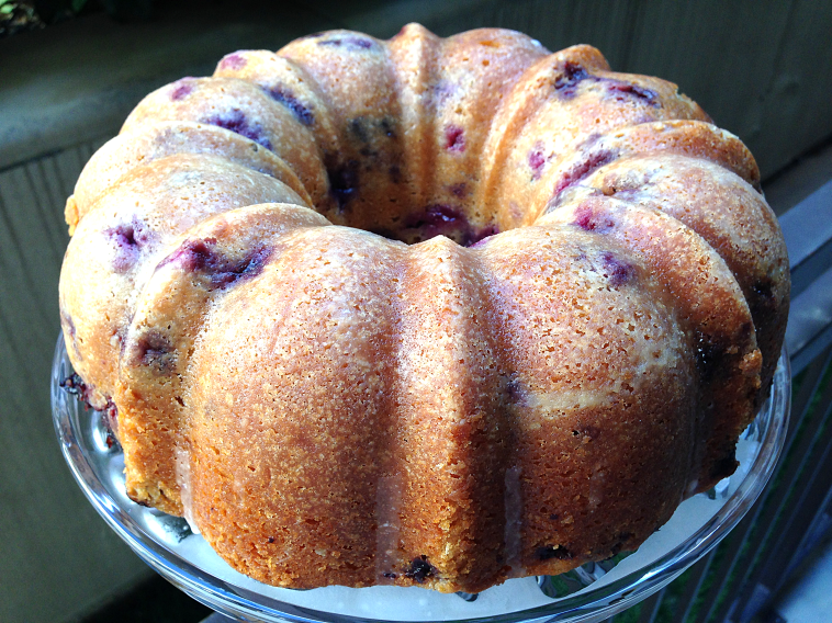 Blueberry Lemon Cake - full