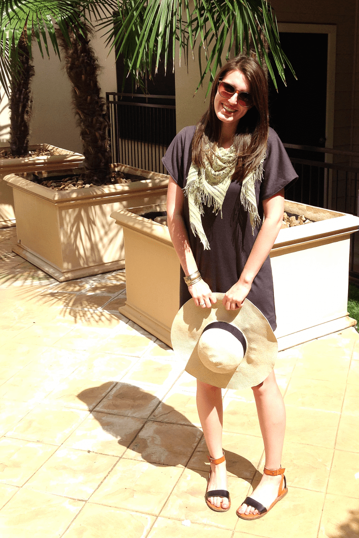 DIY Tee-Shirt Dress from Bunny Baubles 1