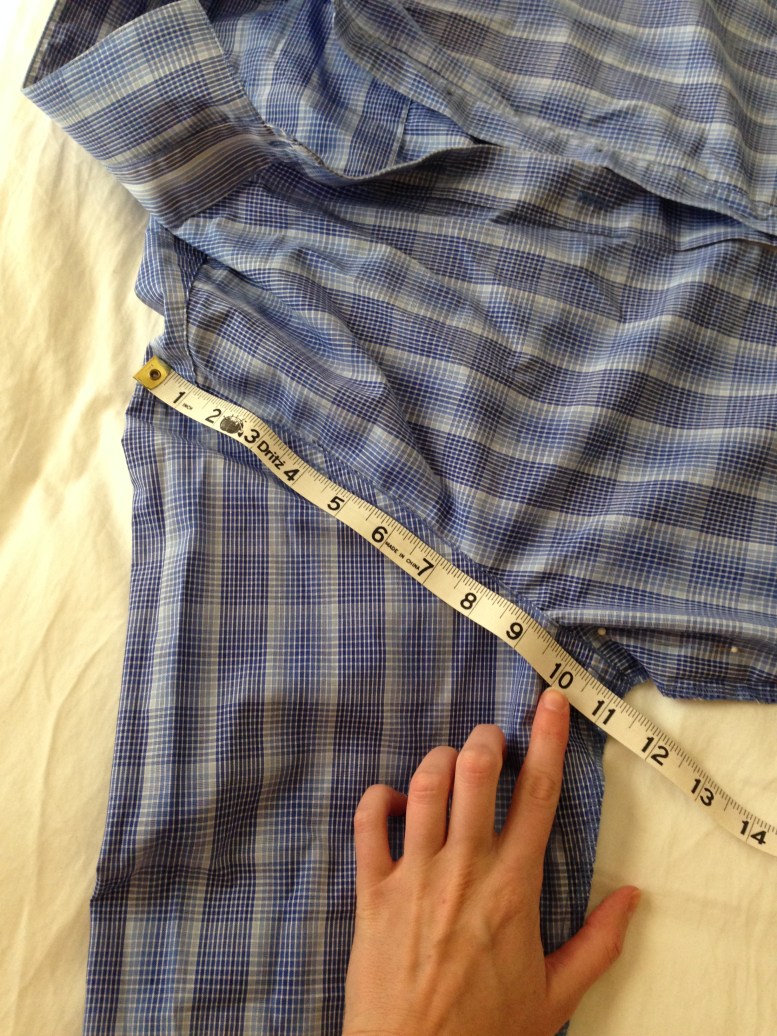Alteration on Mens Simple Shirt Step 2 5