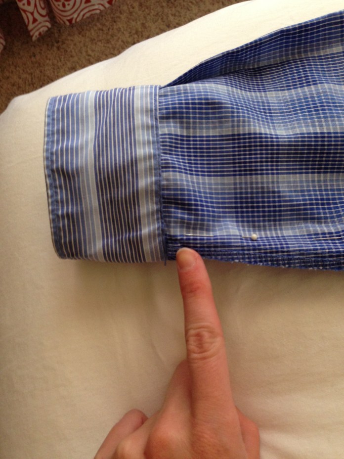 Alteration on Mens Simple Shirt Step 3 3