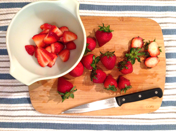 Strawberry Mint French Toast - Berries