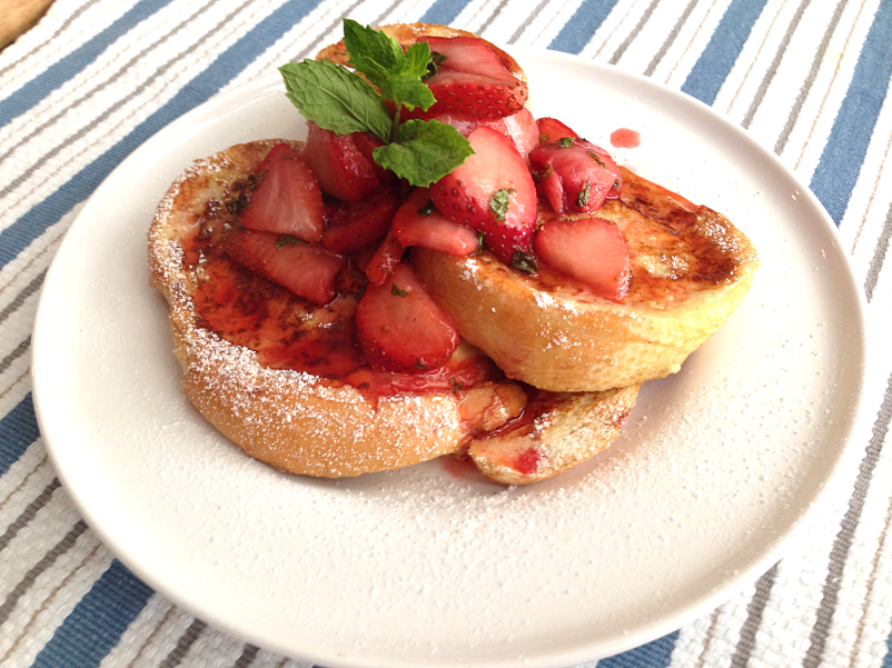 Strawberry Mint French Toast - Bunny Baubles Blog
