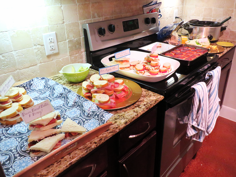 Birthday Tea Party - Sandwiches