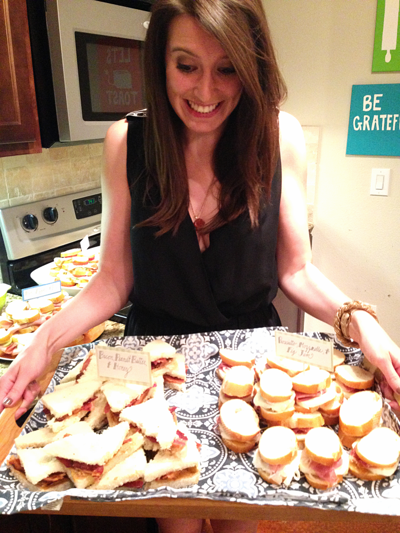 Birthday Tea Party Sandwiches