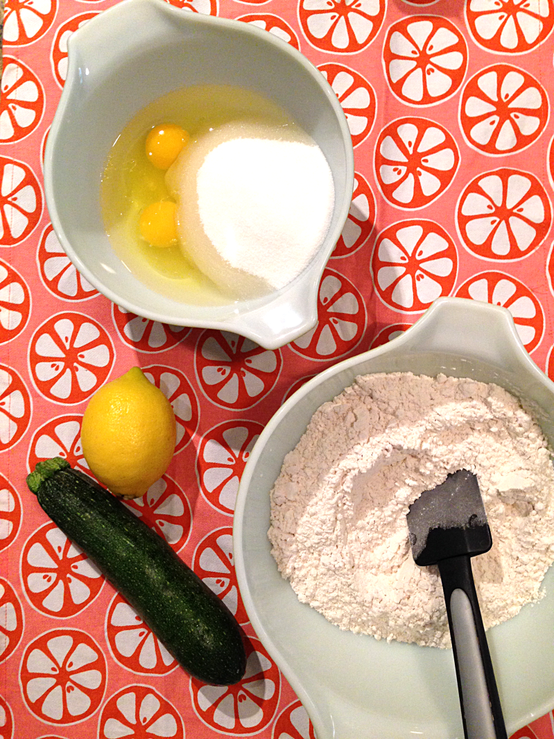 Lemon Zucchini Cake - It counts as a vegetable. 1