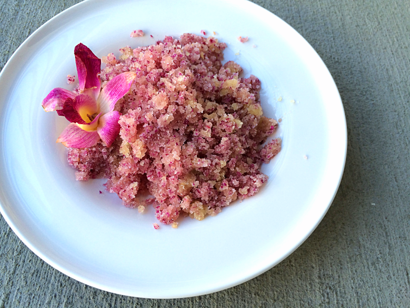 Homemade Floral Body Scrub by Bunny Baubles 6