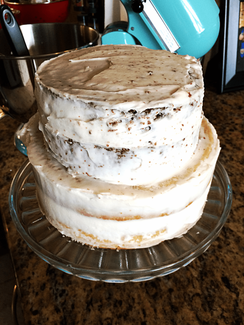 Sparkles and Roses Cake Tutorial by Bunny Baubles Blog 1