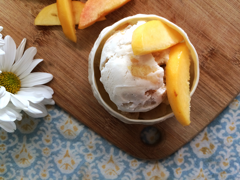Peaches n' S'Cream Ice Cream by Bunny Baubles 5