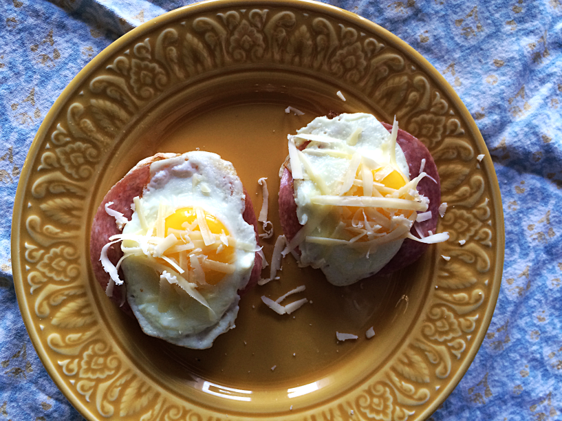 Salami and White Cheddar Egg Sandwich by Bunny Baubles Blog 6