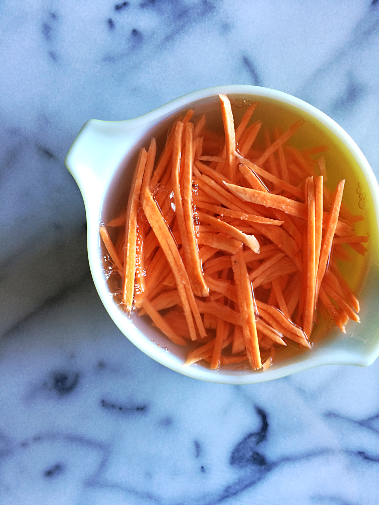 Baked Shoestring Sweet Potato Fries by Bunny Baubles Blog 4