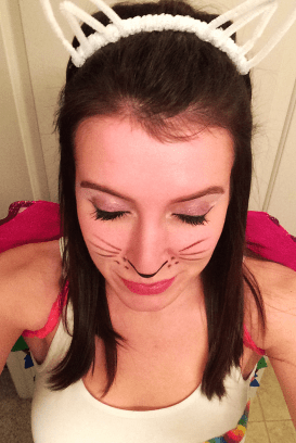 DIY Lisa Frank Rainbow Kitten Costume by Bunny Baubles Blog 7