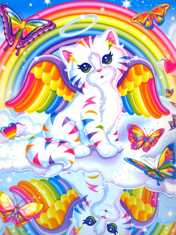 Lisa Frank Rainbow Kitten