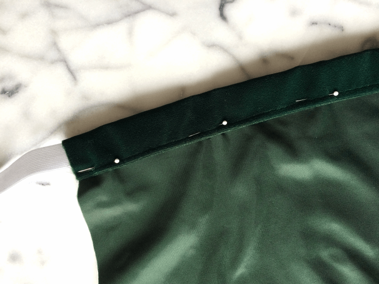 Velvet Off the Shoulder Top Tutorial by Bunny Baubles Blog 1