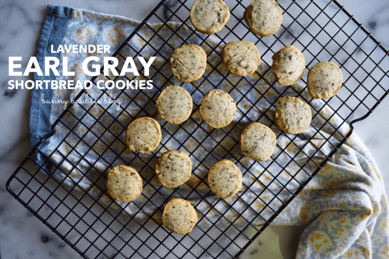 Lavender Earl Gray Tea Shortbread Cookies by Bunny Baubles Blog