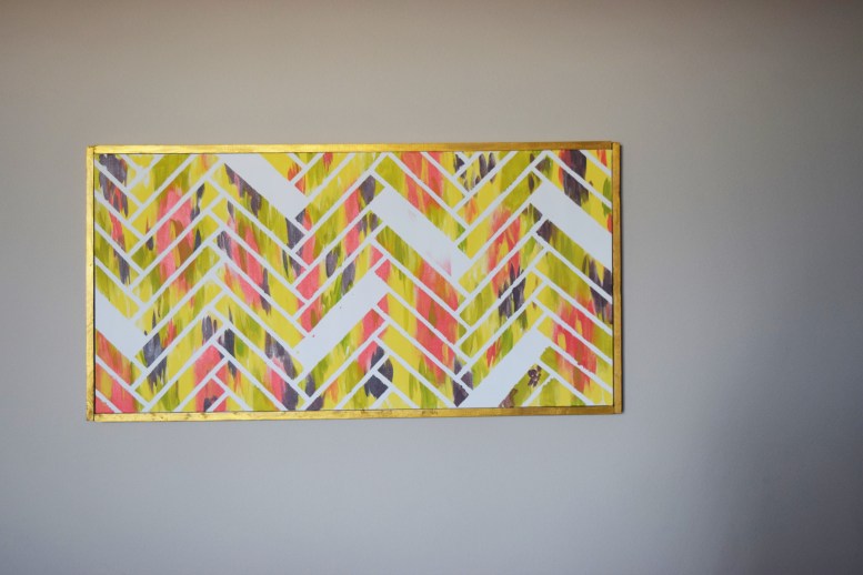 DIY Canvas Picture Frame by Bunny Baubles Blog 7