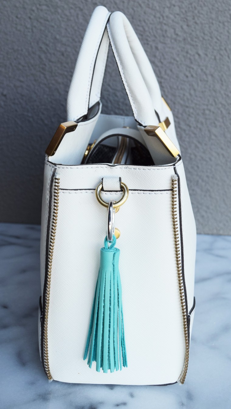 DIY Leather Tassel Charm by Bunny Baubles Blog 1