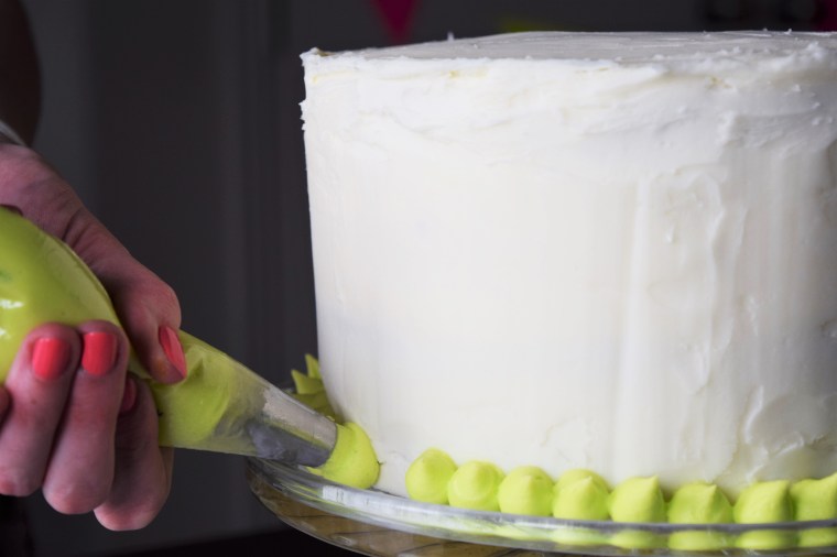 80's Pattern Cake by Bunny Baubles Blog 2