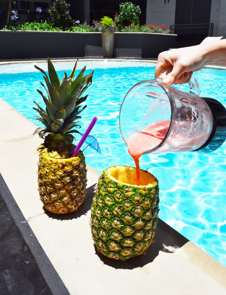 DIY Daiquiris in Pineapple Cups by Bunny Baubles 5