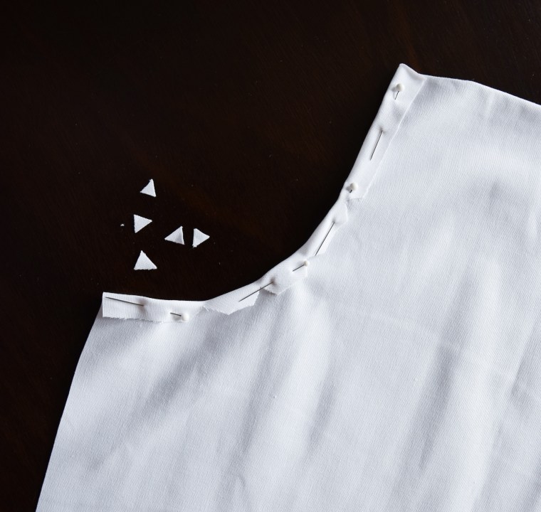 Off the Shoulder Ruffle Crop Top Sewing Tutorial DIY 8