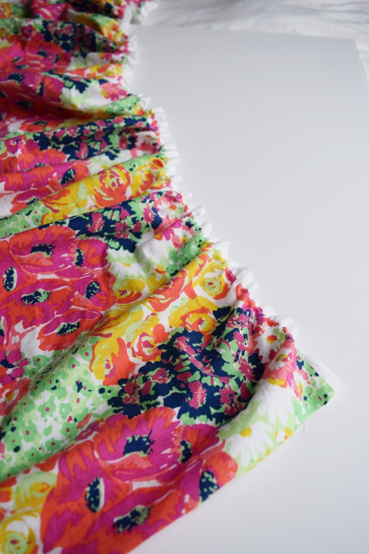 Floral Summer Skirt Sewing Tutorial by Bunny Baubles 1