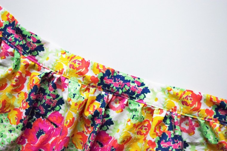 Floral Summer Skirt Sewing Tutorial by Bunny Baubles 3