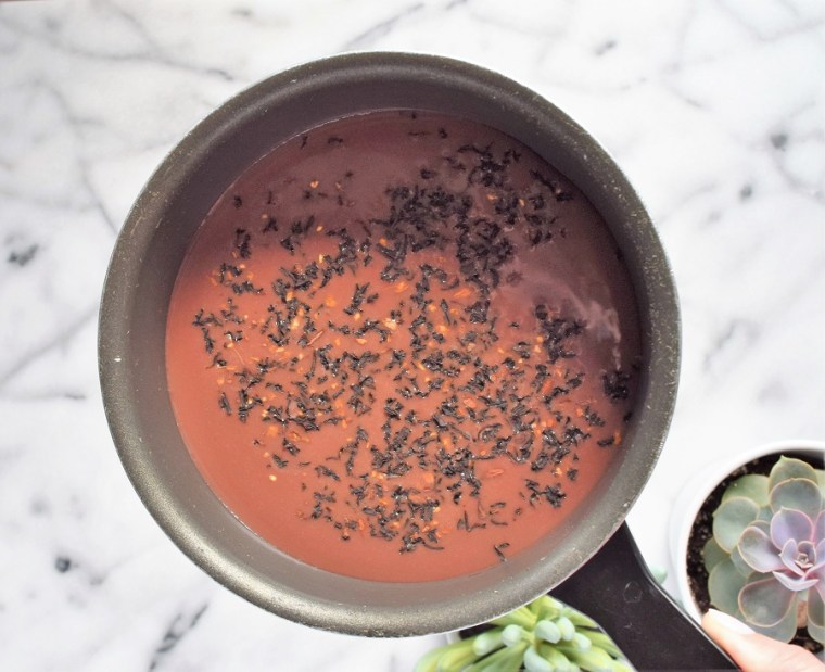 Iced Chocolate Chai Tea Almond Milk Latte by Bunny Baubles 2