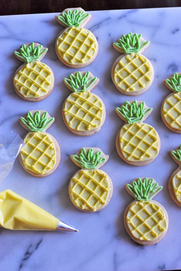 Pina Colada Cocktail Cookie Recipe by Bunny Baubles 2