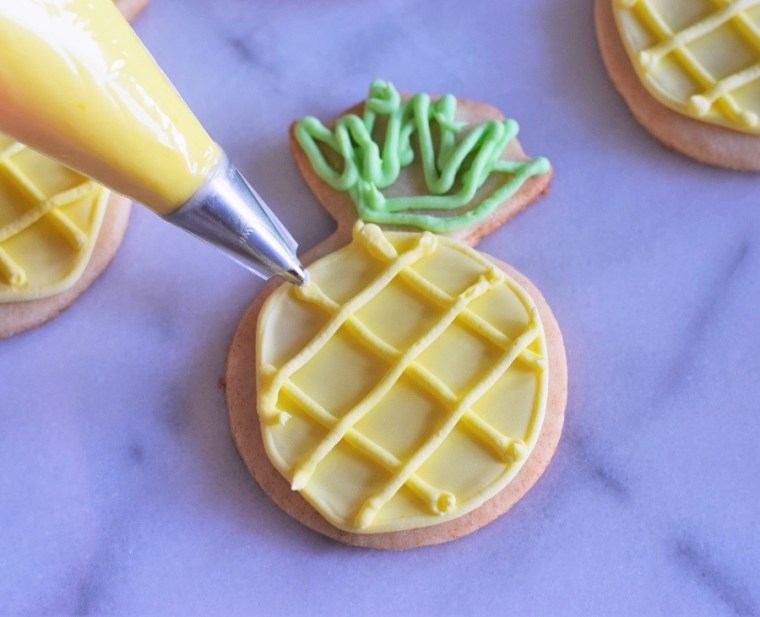 Pina Colada Cocktail Cookie Recipe by Bunny Baubles 5