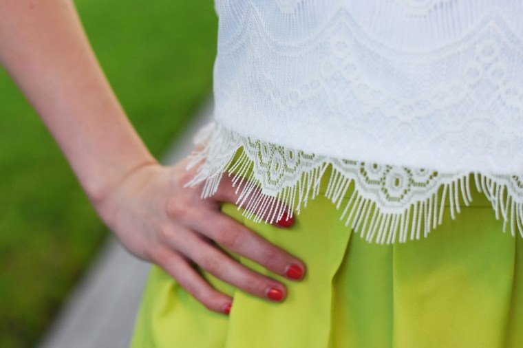 Cropped Lace Tank Top by Bunny Baubles 3