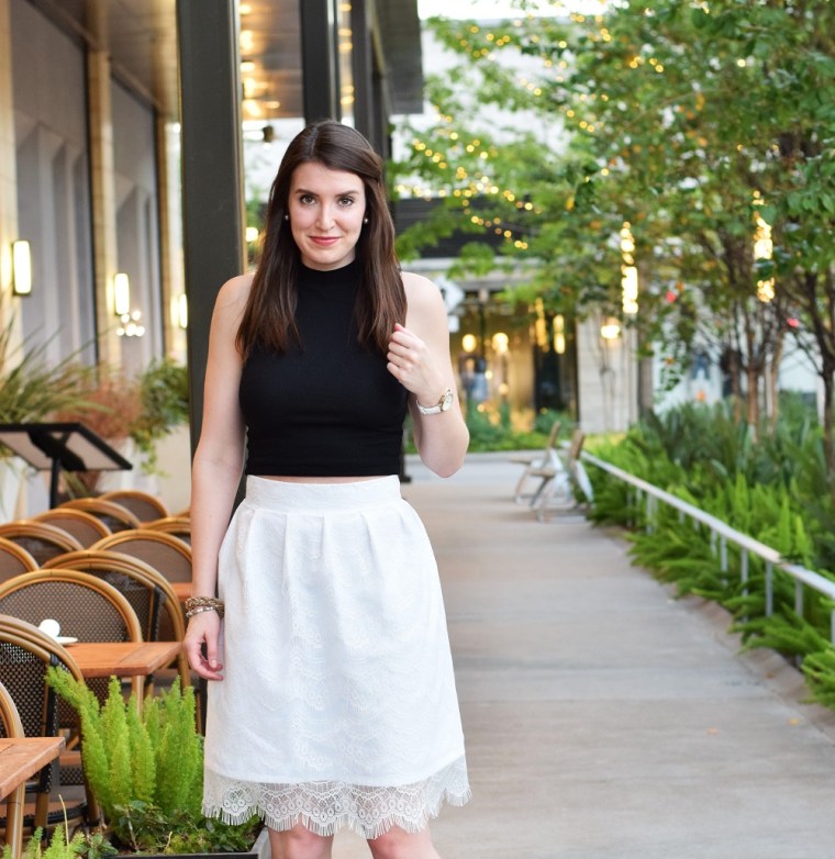 Lace Pleated Skirt by Bunny Baubles 9