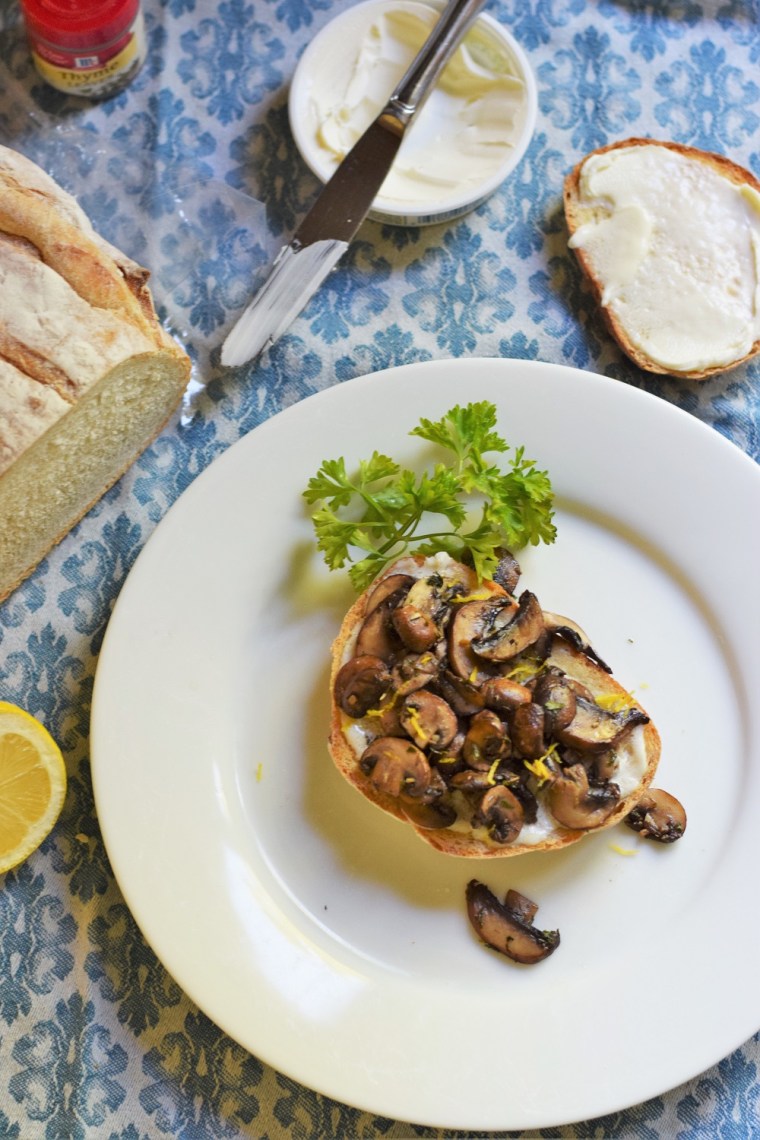 Mushroom Toast Copycat Tout Suite by Bunny Baubles 3