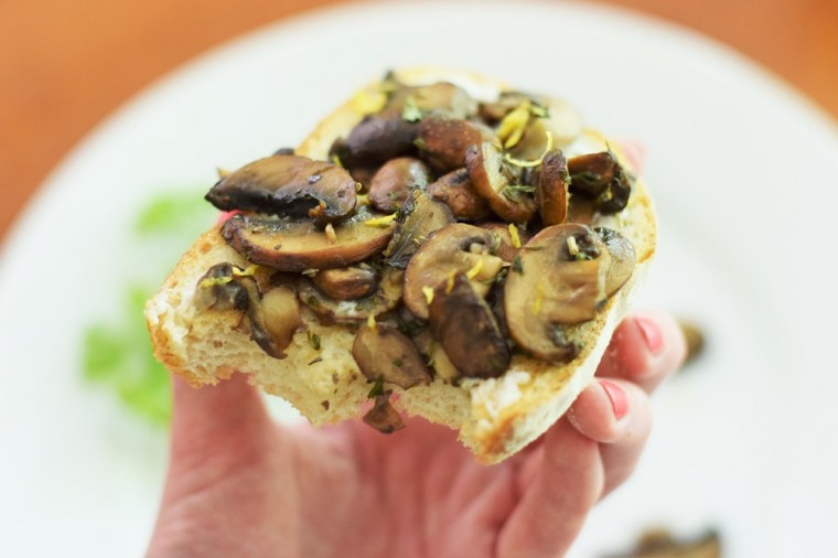 Mushroom Toast Copycat Tout Suite by Bunny Baubles 6